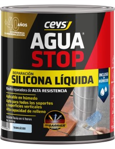 Ceys - Silicona líquida aguastop transparente 750 ml