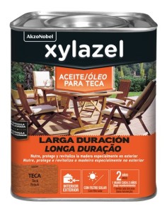 XYLAZEL - Aceite teca Larga duración color teca 750ml.
