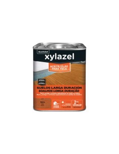 XYLAZEL - Aceite teca Larga duración Suelos color Teca750ml.
