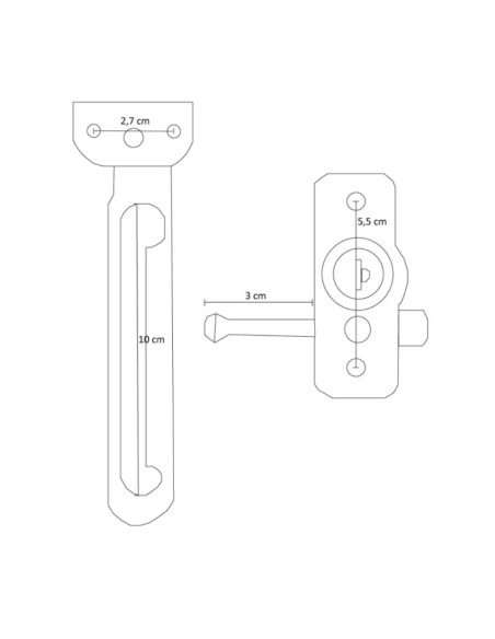 Comprar Retenedor de Seguridad RETAINLOCK con Llave | Ferretería Torre