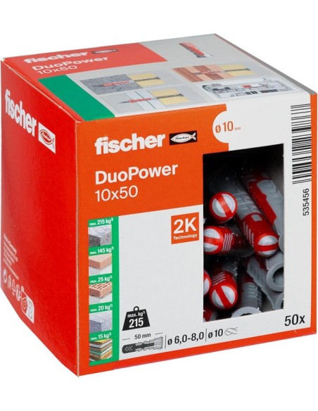Fischer - Tacos Duopower 10x50 PLADUR