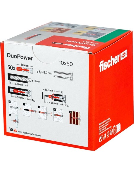 Fischer - Tacos Duopower 10x50 PLADUR