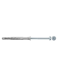 Fischer - Tacos para fijaciones de estructuras SXRL 14 x 100 + Tornillos de acero zincado con cabeza hexagonal - 50uds