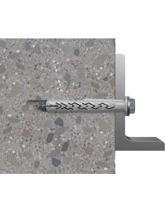 Fischer - Tacos para fijaciones de estructuras SXRL 14 x 100 + Tornillos de acero zincado con cabeza hexagonal - 50uds 2