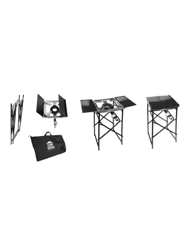 Mesa Hornillo Plegable GARHE Dante Cromada | 17530