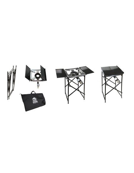 Mesa Hornillo Plegable GARHE Dante Cromada | 17530