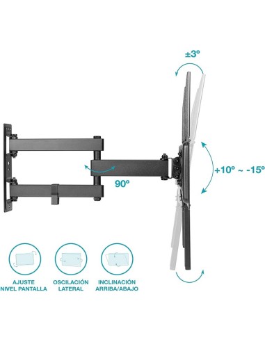 GSC - Soporte de TV con brazo 37" - 70"