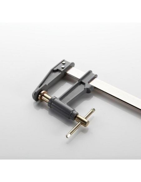 Alyco - Sargento de Apriete Tipo F, Con Émbolo, 600 X 120 mm