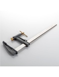 Alyco - Sargento de Apriete Tipo F, Con Émbolo, 400 X 120 mm 2
