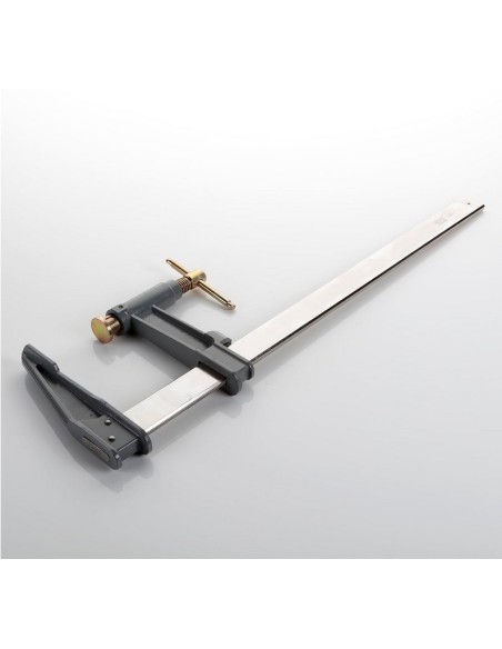 Alyco - Sargento de Apriete Tipo F, Con Émbolo, 400 X 120 mm