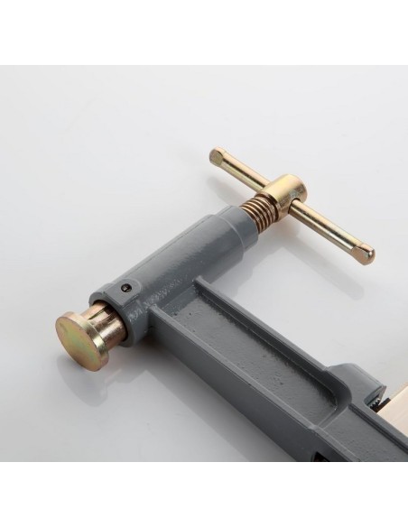 Alyco - Sargento de Apriete Tipo F, Con Émbolo, 400 X 120 mm