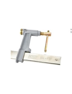 Alyco - Sargento de Apriete Tipo F, Con Émbolo, 300 X 120 mm 2