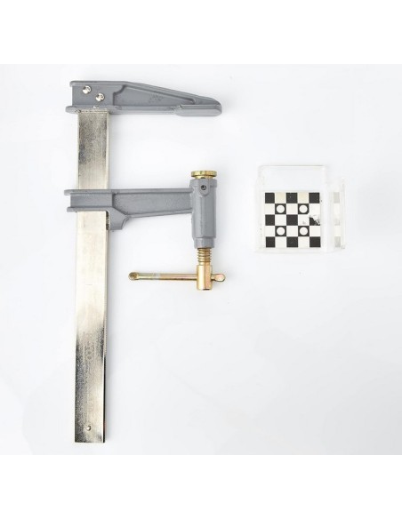 Alyco - Sargento de Apriete Tipo F, Con Émbolo, 300 X 120 mm
