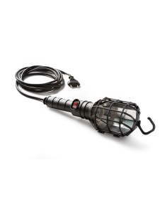 Famatel - Lámpara portátil 60W con cable 5m IP20 E27|Negro