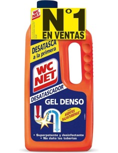 WC Net - Energy Desatascador Gel para Tuberías 1 L