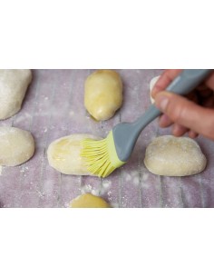 3 Claveles - Pincel de Cocina, Amarillo, 22 cm, de Silicona, BPA Free 2