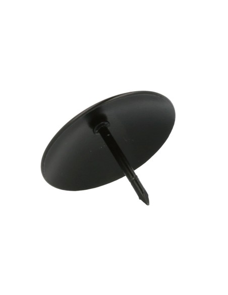 Amig - Pack de 4 Clavos Decorativos para Forja - Ø 30 mm - Forma Redonda |Acero Negro