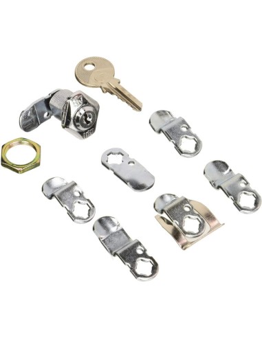 BTV - Kit cerradura diamante cromo | cartero