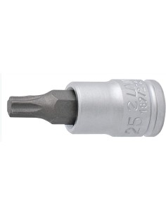 UNIOR 607906 - Llave de vaso 1/4" con punta Torx TX 20 serie 187/2PH