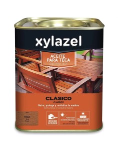 Aceite Teca Clásico Xylazel 750ml | Color Teca