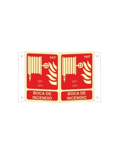 NMZ - A05708 | Señal Panorámica Boca de Incendio | PVC Clase A
