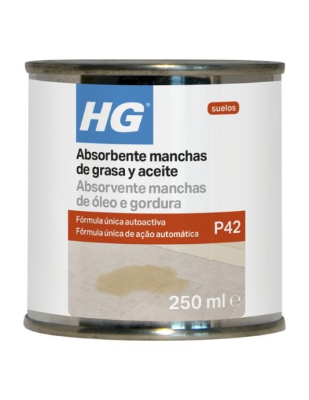 HG - Absorbente de Manchas de Grasa y Aceite 250 ml