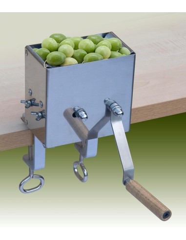 Flores Cortés - Máquina para rajar aceitunas torno
