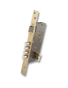 Cerradura Ezcurra 700B/50 Esmaltada + Cilindro DS-15 + Escudo