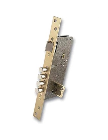 Cerradura Ezcurra 700B/50 Esmaltada + Cilindro DS-15 + Escudo