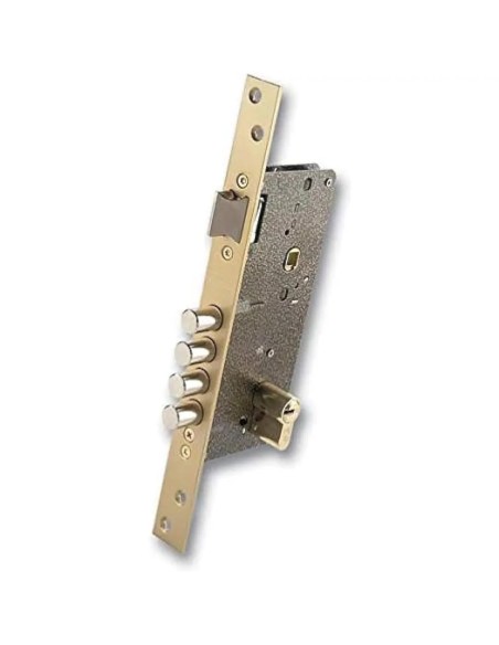 Cerradura Ezcurra 700B/50 Esmaltada + Cilindro DS-15 + Escudo