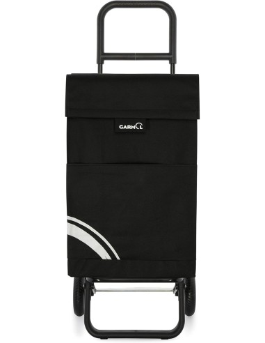 Garmol Carro Compra, Negro, 48L