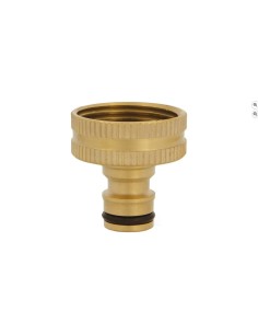 Amig - Adaptador para Unión de Grifo con Manguera - 1" - Conexión Rápida | Latón