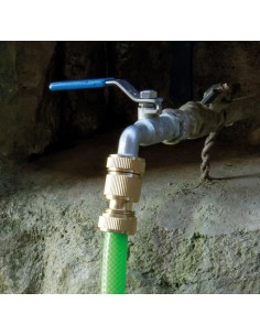 Amig - Adaptador para Unión de Grifo con Manguera - 1" - Conexión Rápida | Latón 2