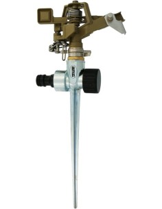 Amig - Aspersor Sectorial con Cabeza - Pincho Metálico - 280 mm| Rotación de 360