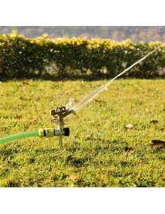 Amig - Aspersor Sectorial con Cabeza - Pincho Metálico - 280 mm| Rotación de 360 2
