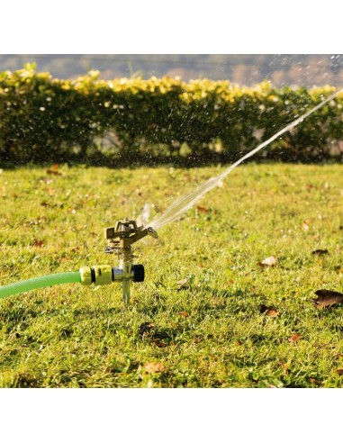 Amig - Aspersor Sectorial con Cabeza - Pincho Metálico - 280 mm| Rotación de 360