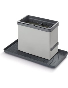 Metaltex - TIDY TEX |  Organizador Modular de Limpieza de Cocina, Gris