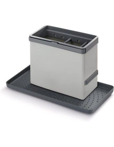 Metaltex - TIDY TEX |  Organizador Modular de Limpieza de Cocina, Gris