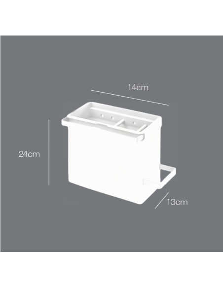 Metaltex - TIDY TEX |  Organizador Modular de Limpieza de Cocina, Gris