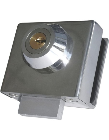 Cerradura Cbm 2004 Puerta Cristal Llave Plana