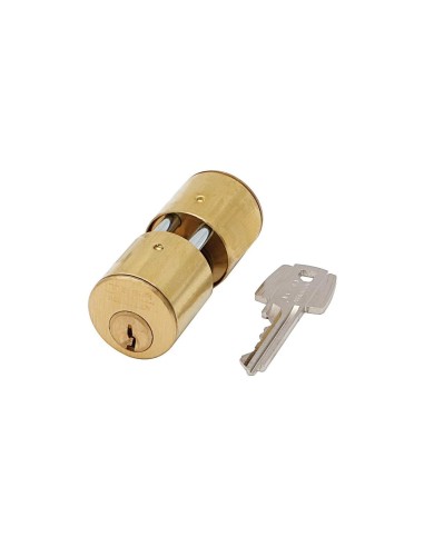 Tesa Assa Abloy - Cilindro Tesa Redondo 5000 /26x26/28 Latonado