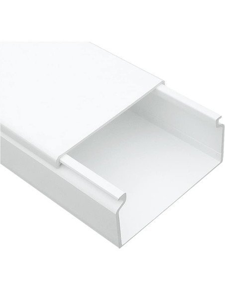 GSC - Canaleta fijación a Tornillo | PVC 40x100 mm | 2 MT
