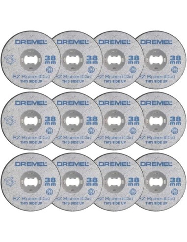 Dremel - Kit 12 unidades de discos de corte para metal