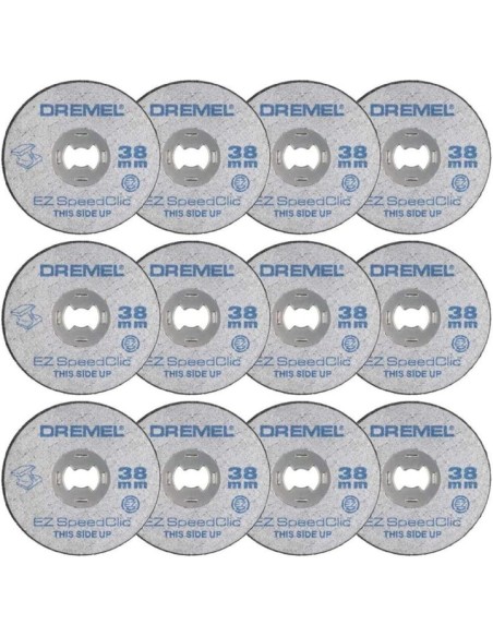 Dremel - Kit 12 unidades de discos de corte para metal
