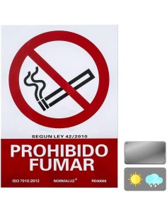 NMZ - RD40000 | Señal Prohibido Fumar | PVC 210x300 mm