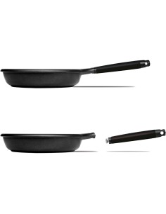 Castey - Sartén Inducción 20 cm | Mango Negro Desmontable 2