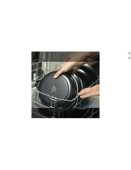 Castey - Sartén Inducción 20 cm | Mango Negro Desmontable