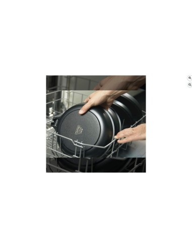 Castey - Sartén Inducción 30 cm | Mango Negro Desmontable