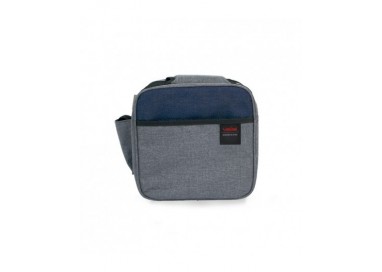 LUNCH BAG SOFT STONE WASHED GRIS-AZUL